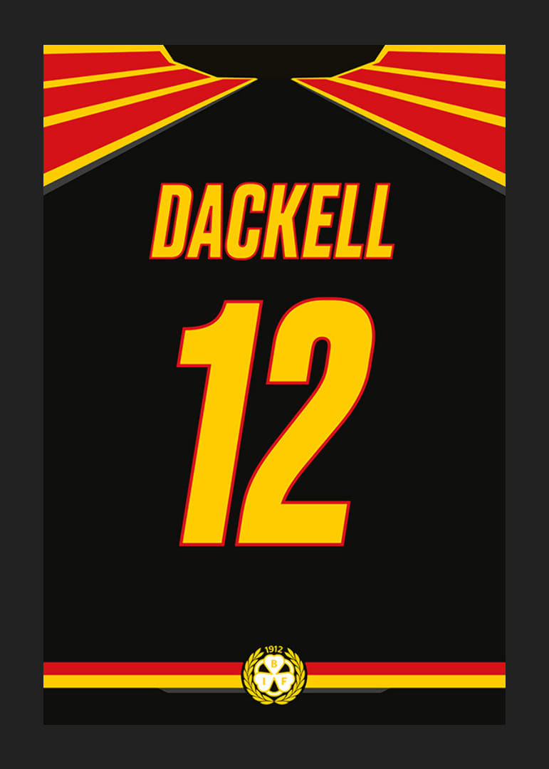 Brynäs IF Legendar #12 Dackell-12