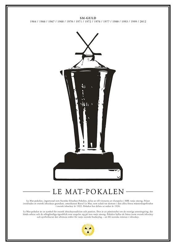 Poster Le Mat Pokalen Brynäs IF