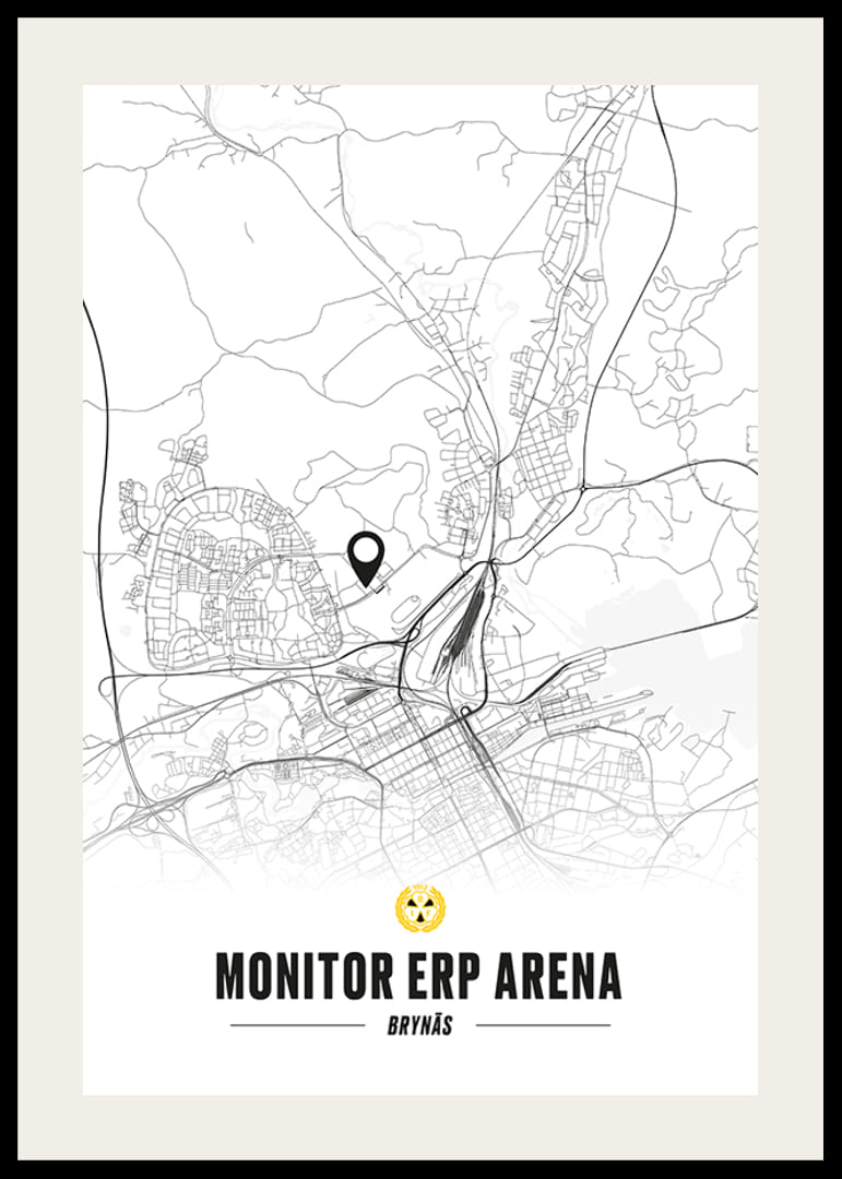 Brynäs IF Monitor ERP Arena Karta-12