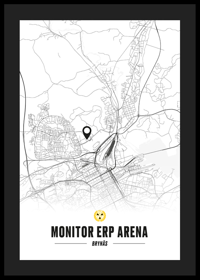 Brynäs IF Monitor ERP Arena Karta-12