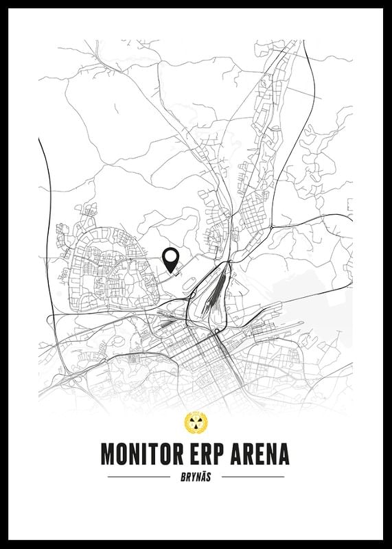 Brynäs IF Monitor ERP Arena Karta-12