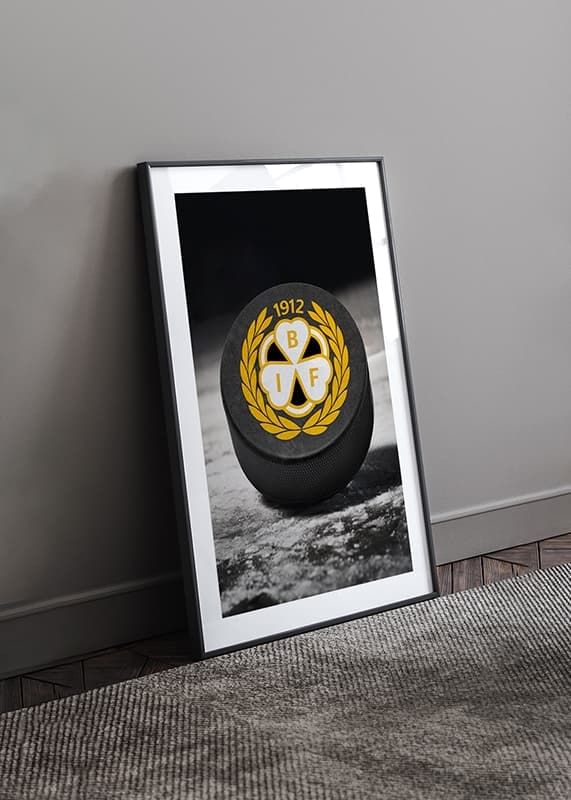 Poster Hockeypuck Brynäs IF crossfade