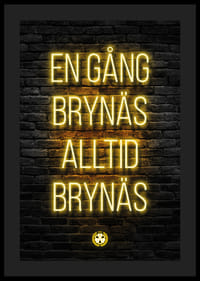 Brick Wall Slogan Brynäs IF-4