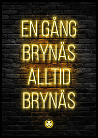 Brick Wall Slogan Brynäs IF-6