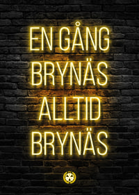 Brick Wall Slogan Brynäs IF-7