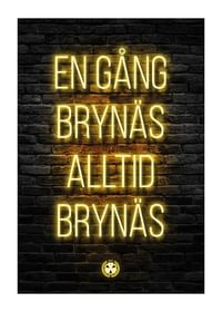 Brick Wall Slogan Brynäs IF-1