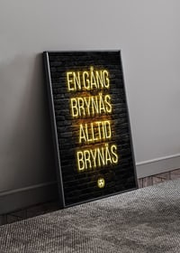 Brick Wall Slogan Brynäs IF-8