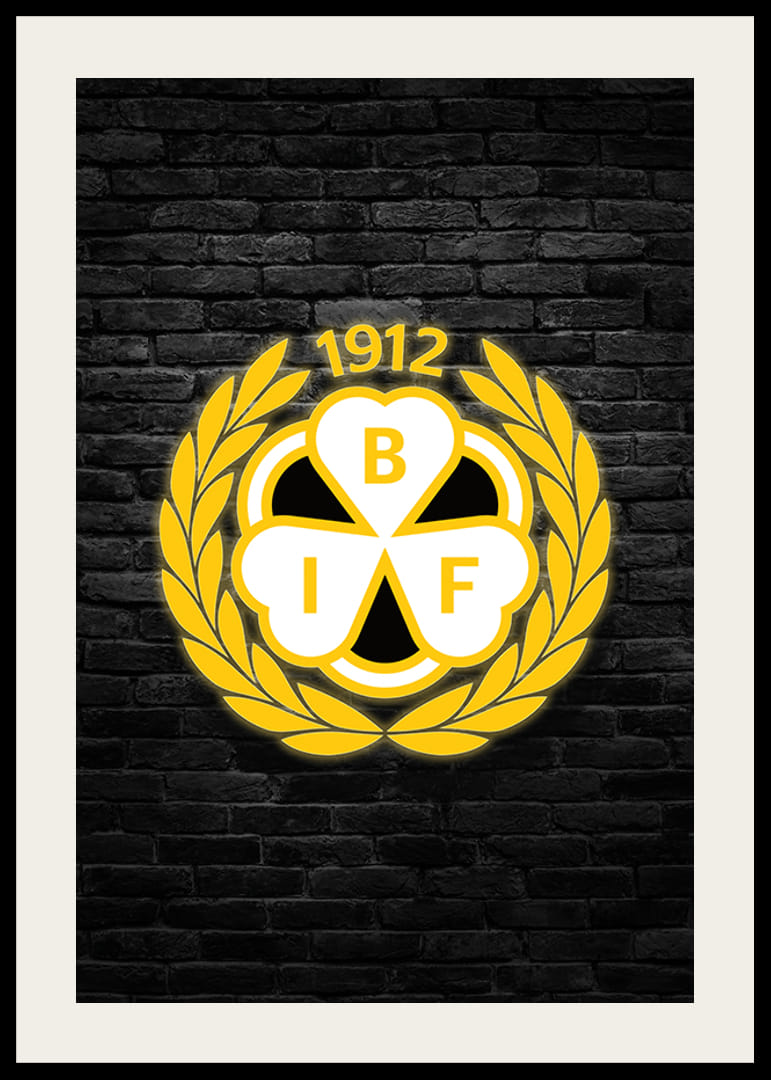 Brick Wall Logo Brynäs IF-12