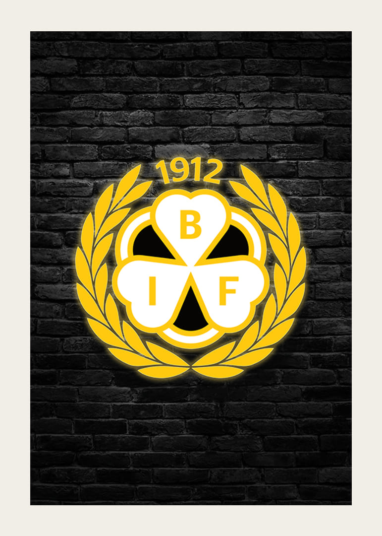 Brick Wall Logo Brynäs IF-12