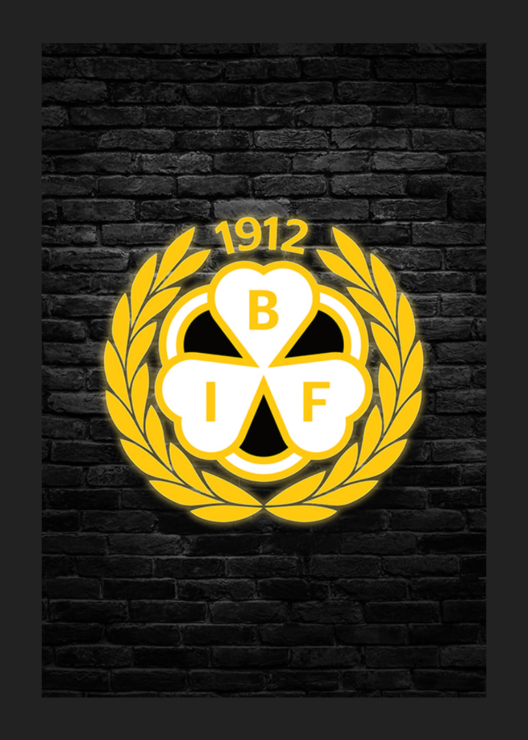 Brick Wall Logo Brynäs IF-12