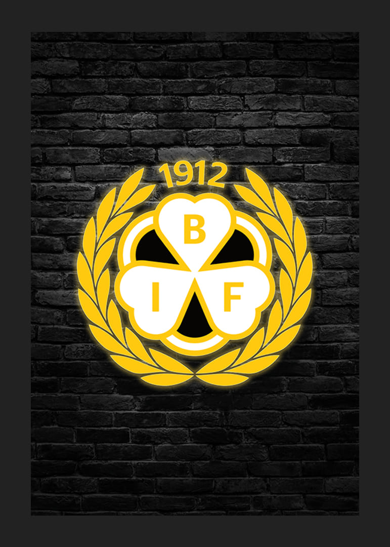 Brick Wall Logo Brynäs IF-12