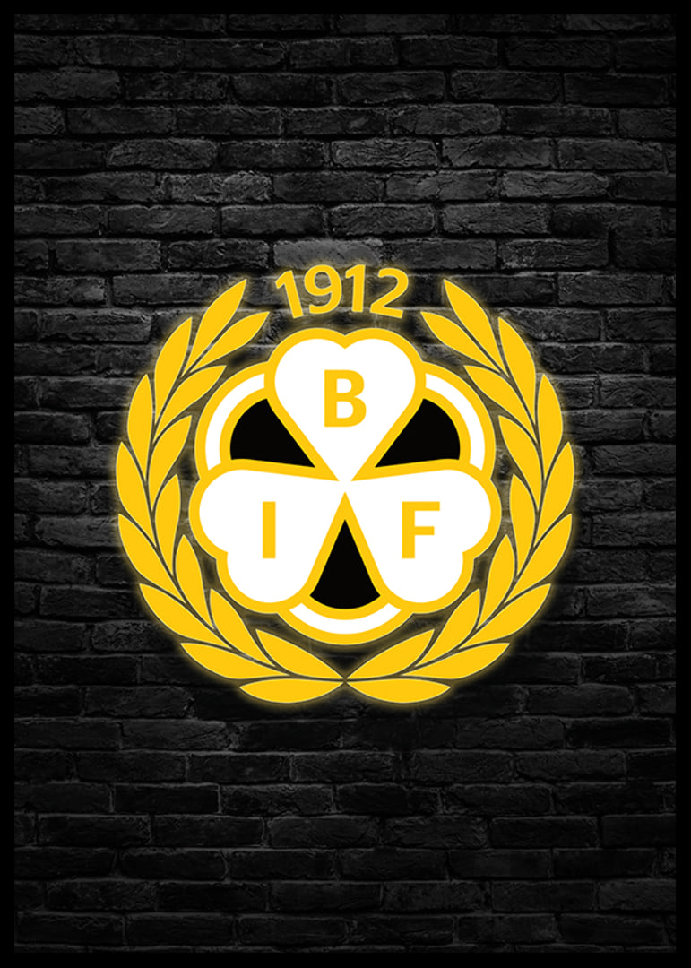 Brick Wall Logo Brynäs IF-12