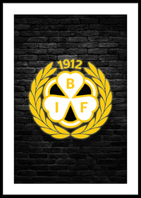 Brick Wall Logo Brynäs IF-0