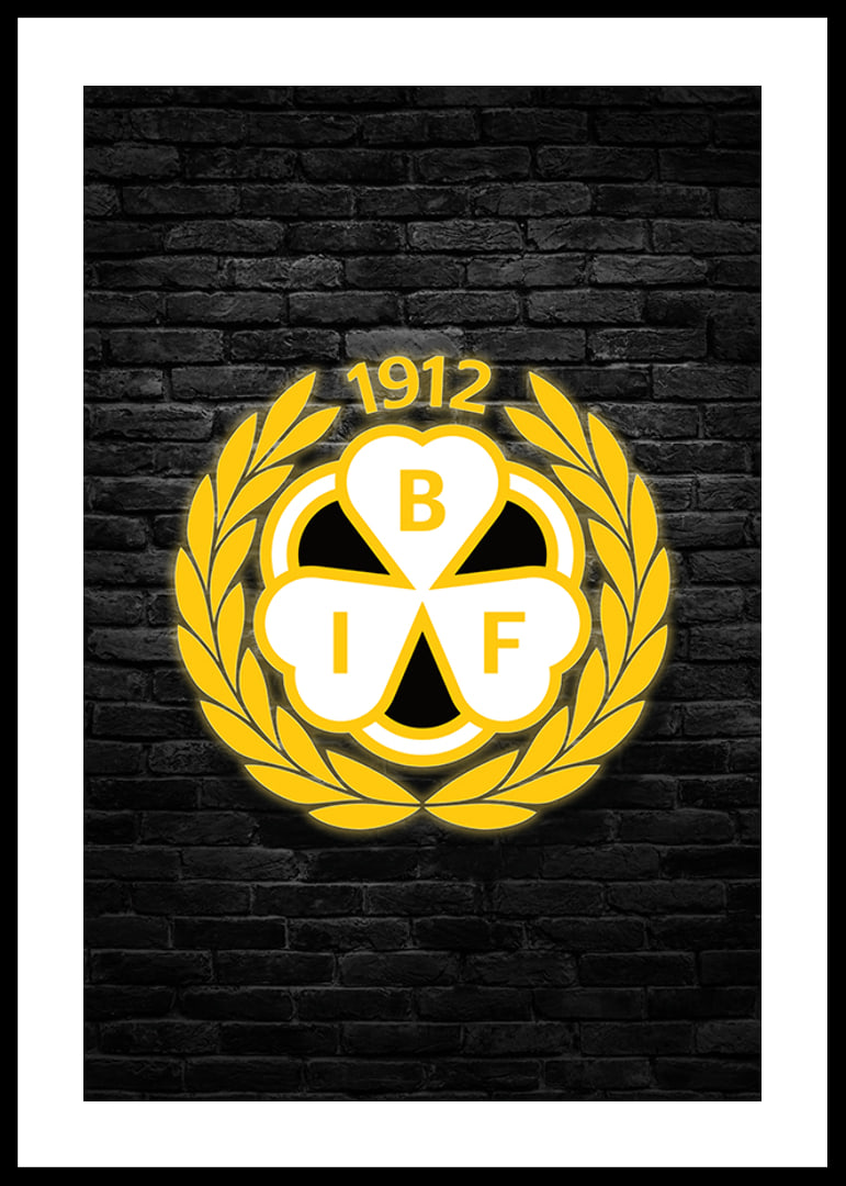 Brick Wall Logo Brynäs IF-12