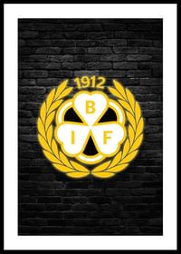 Brick Wall Logo Brynäs IF-0
