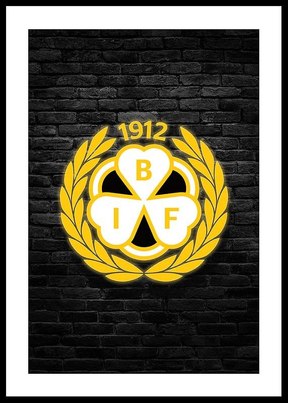 Brick Wall Logo Brynäs IF-12