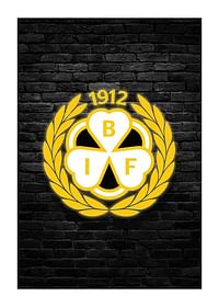 Brick Wall Logo Brynäs IF-1