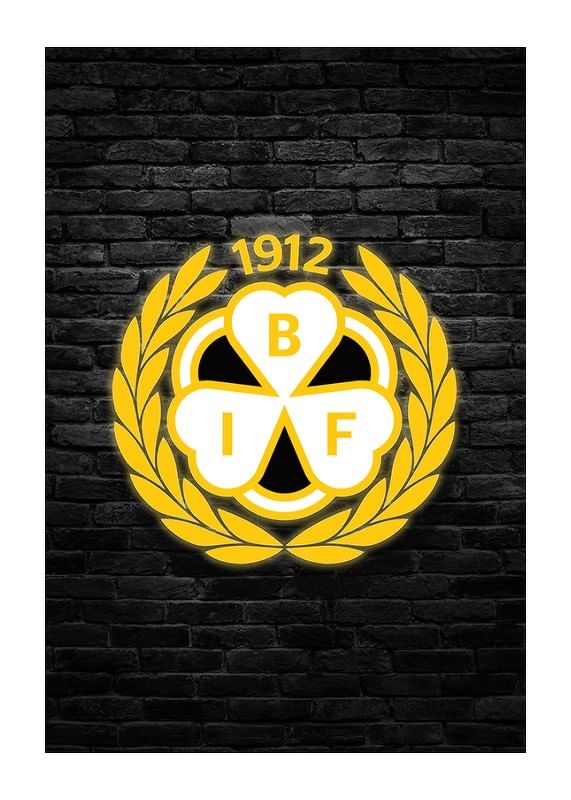 Poster Brick Wall Logo Brynäs IF