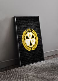 Brick Wall Logo Brynäs IF-4