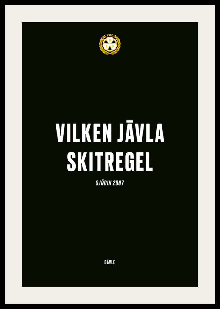 Vilken Jävla Skitregel Brynäs IF-12