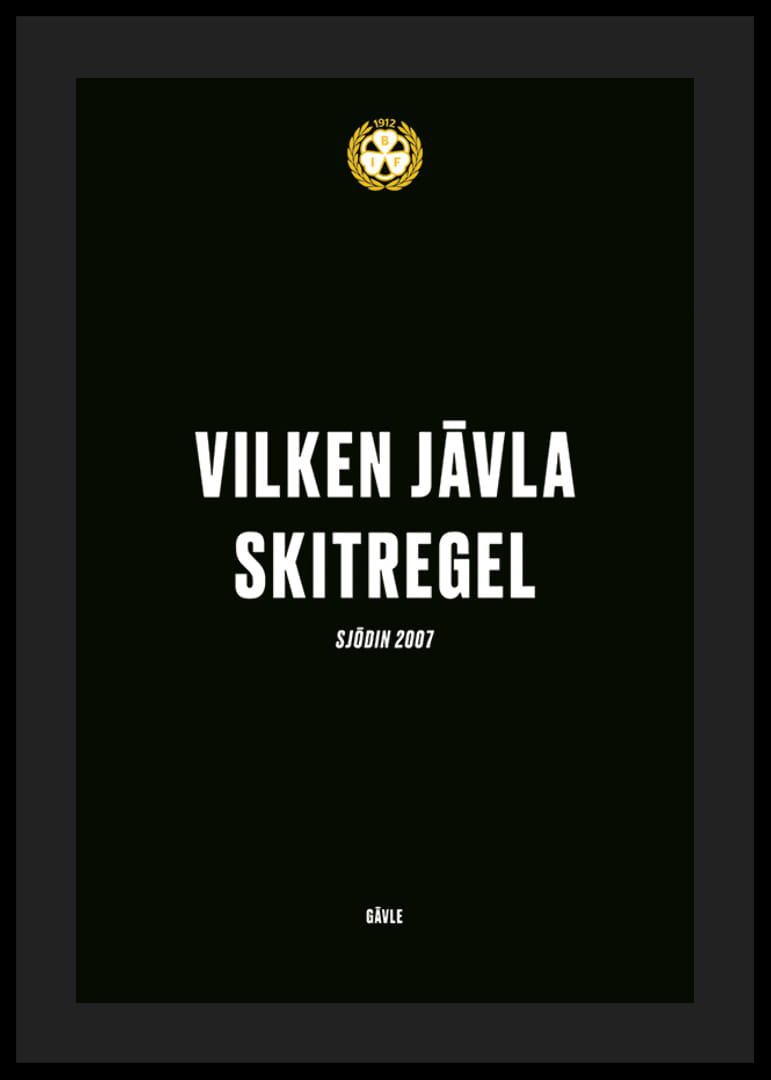 Vilken Jävla Skitregel Brynäs IF-12