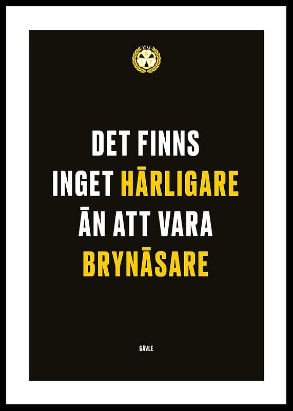 Det Finns Inget Härligare Brynäs IF-12