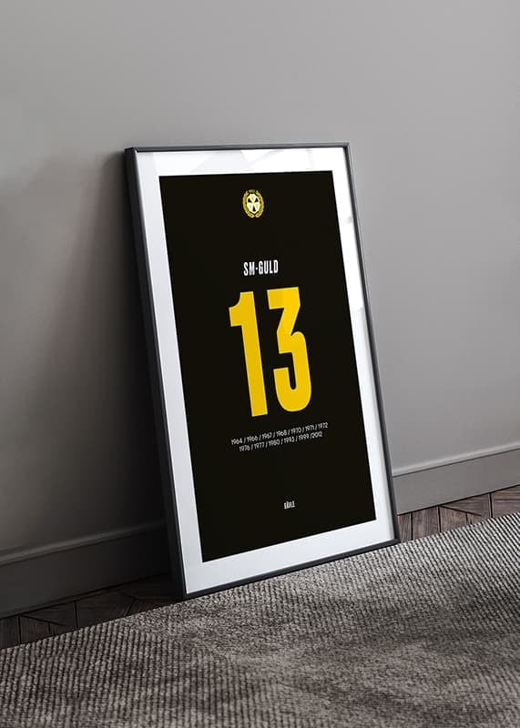 Poster 13 SM-Guld Brynäs IF crossfade