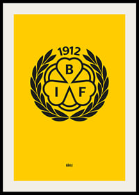 Logo Brynäs IF Gul-2