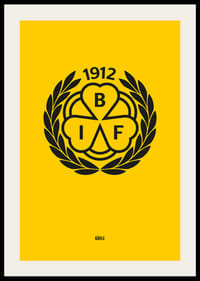 Logo Brynäs IF Gul-2