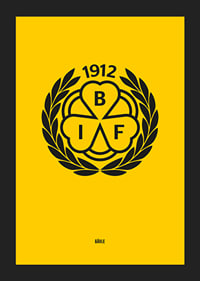 Logo Brynäs IF Gul-5
