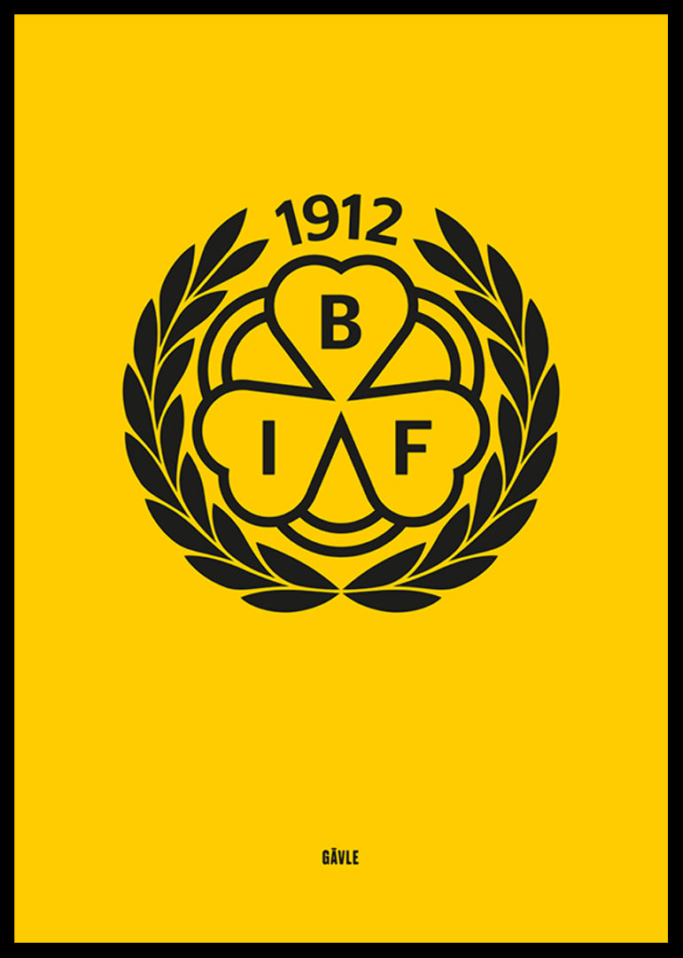 Logo Brynäs IF Gul-12