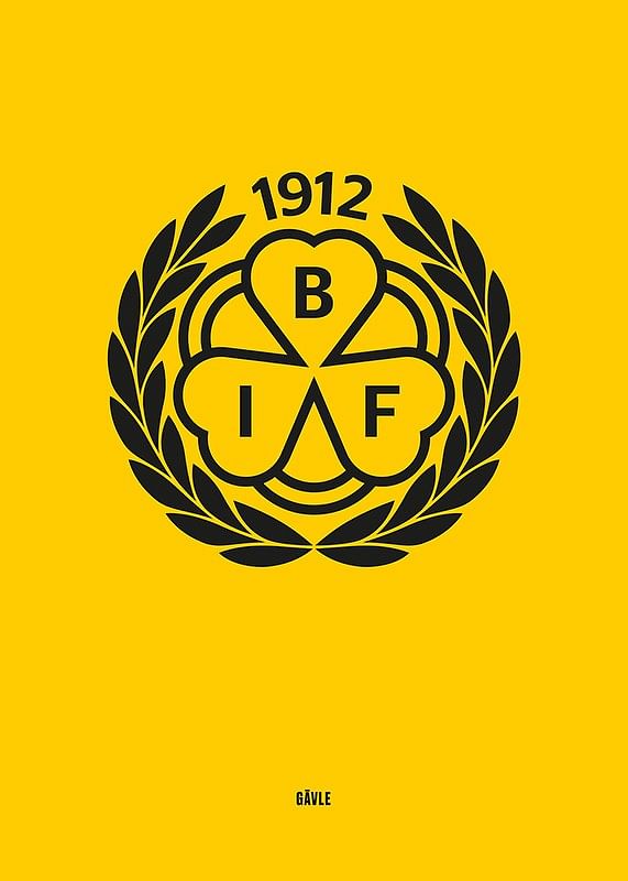 Logo Brynäs IF Gul-12