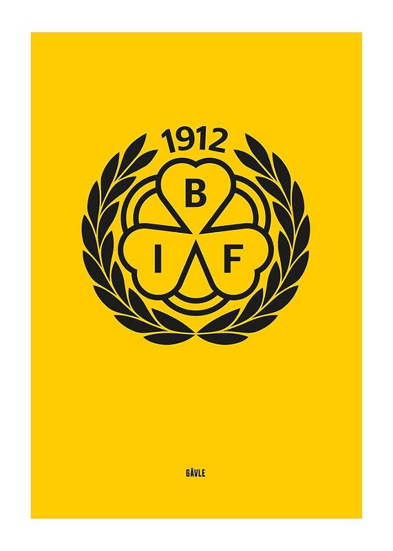 Logo Brynäs IF Gul-12