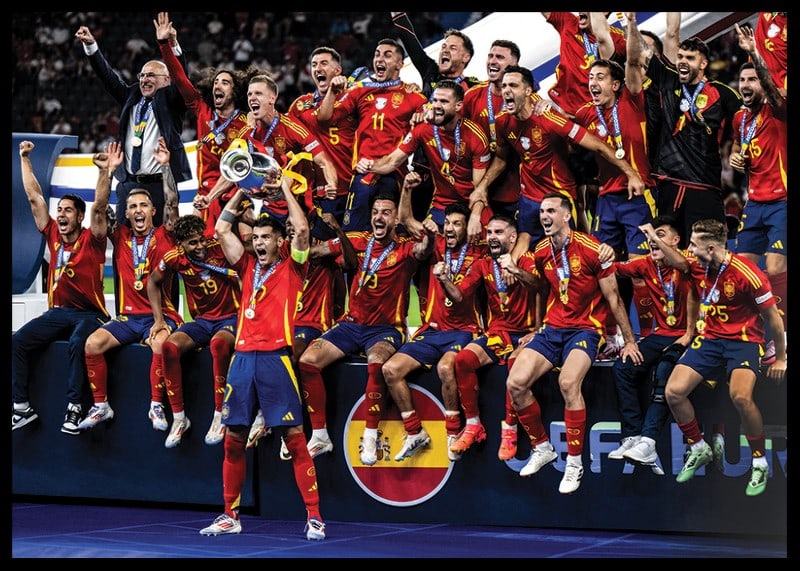 Spānija tiek pasniegta kā UEFA Euro 2024 uzvarētāja-12