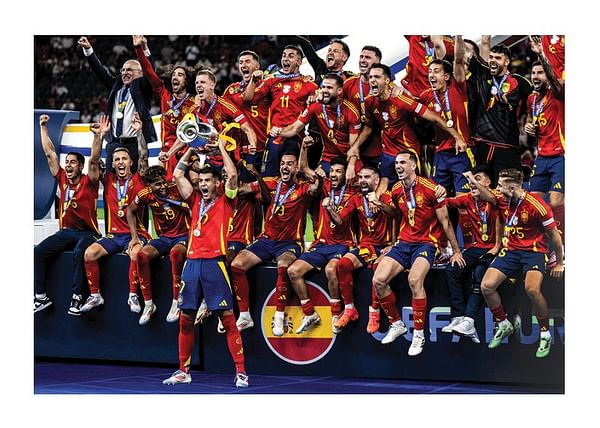 Plagát UEFA Euro 2024 Football Champions
