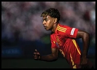 Lamine Yamal during the match against Croatia in UEFA Euro 2024-2