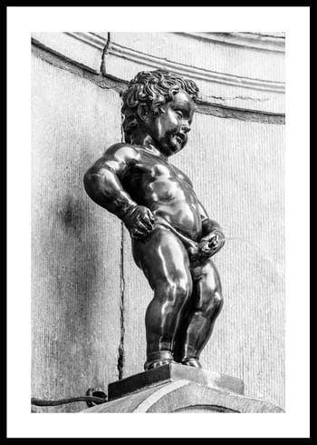 Poster Manneken Pis