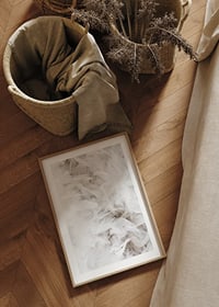 Close-up of soft white feathers in light and airy composition-8