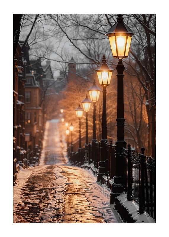 Illuminated Winter Street-12