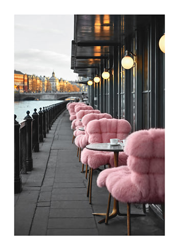 Poster Riverside Café