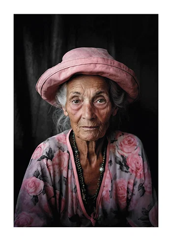 Poster Old Woman