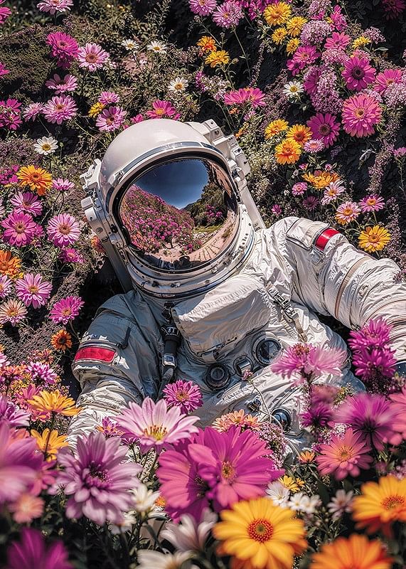 Astronaut In Bloom-12