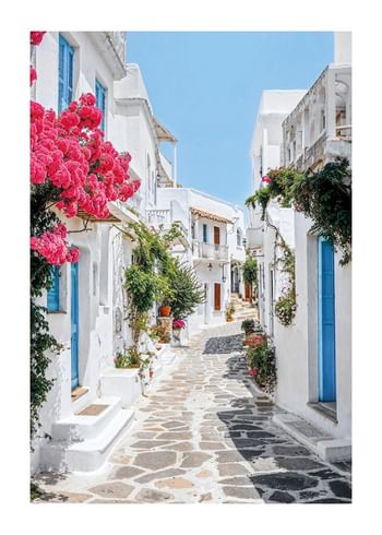 Poster Santorini Alley