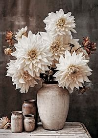 Dahlia Flower Pot-3