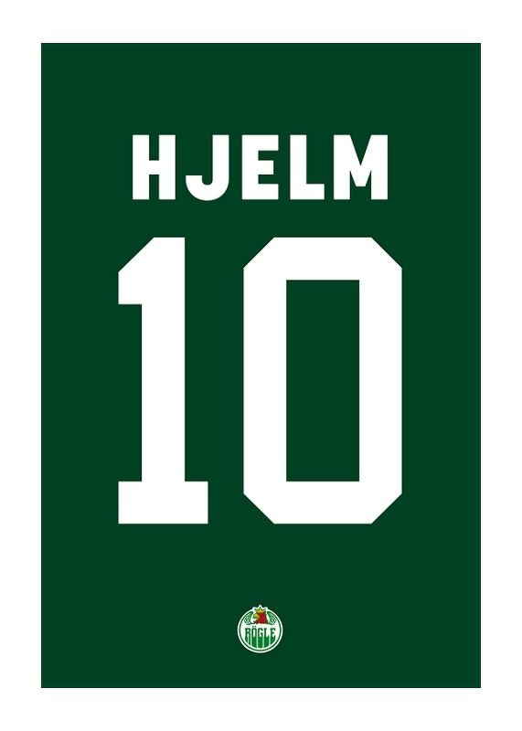 Poster Wilma Hjelm #10 Rögle BK 2023/2024