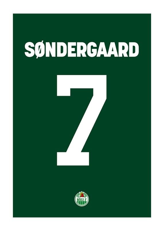 Poster Ida Søndergaard #7 Rögle BK 2023/2024