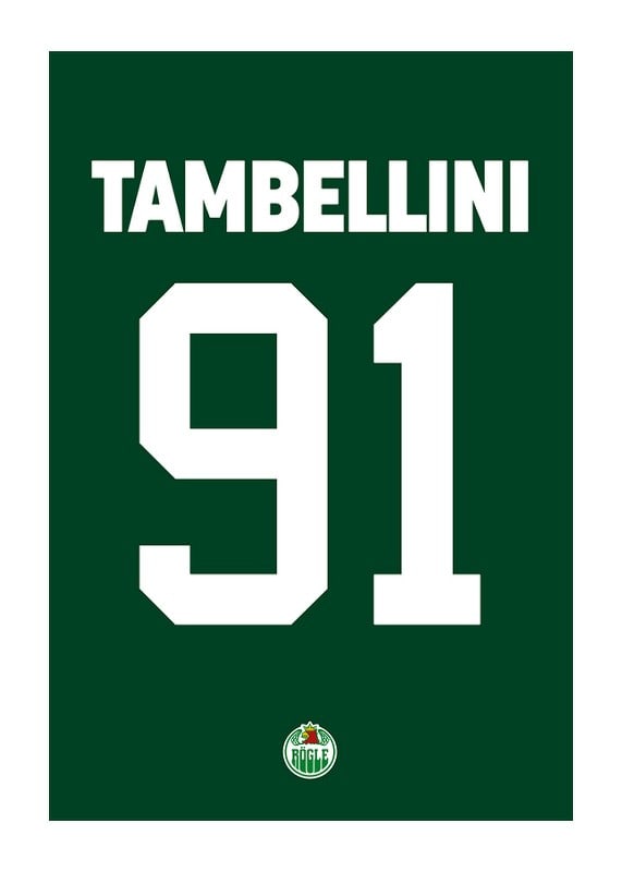 Poster Adam Tambellini #91 Rögle BK 2023/2024