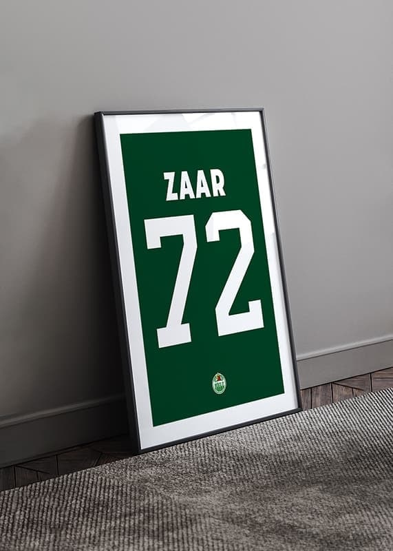 Poster Daniel Zaar #72 Rögle BK 2023/2024 crossfade