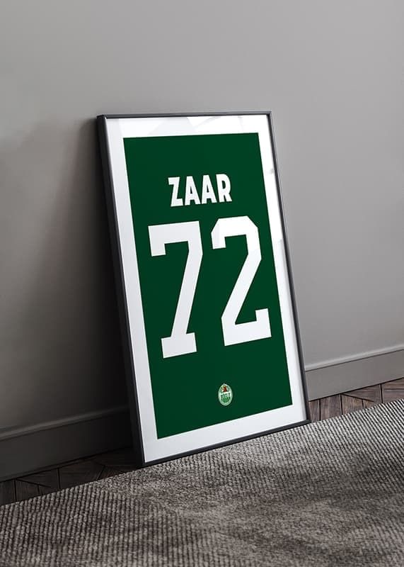 Poster Daniel Zaar #72 Rögle BK 2023/2024 crossfade