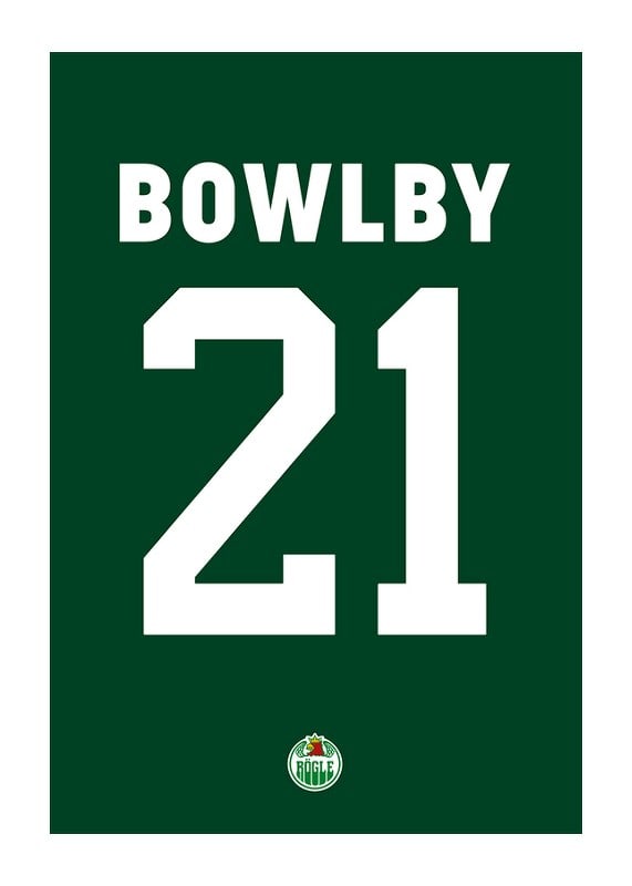 Poster Henry Bowlby #21 Rögle BK 2023/2024
